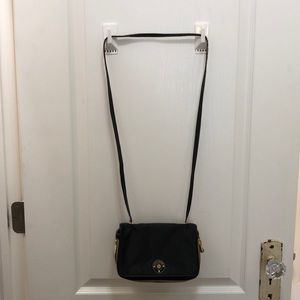 Henri Bendel small satin crossbody